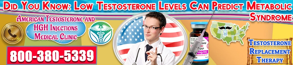 did you know low testosterone levels can predict metabolic syndrome