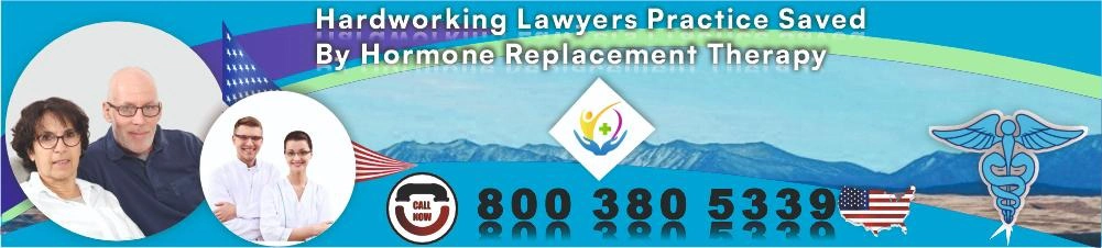 hardworking lawyers practice saved by hormone replacement therapy