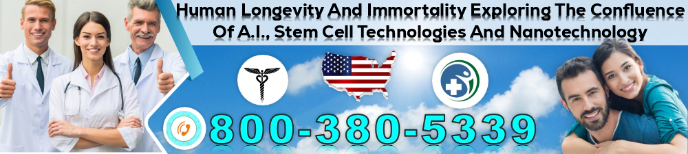 human longevity and immortality exploring the confluence of ai stem cell technologies and nanotechnology