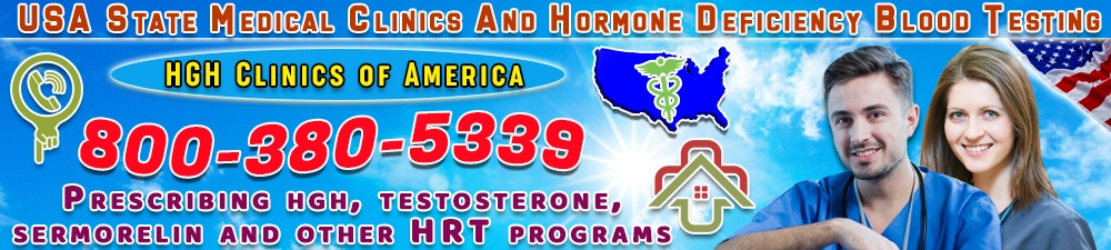 usa state medical clinics and hormone deficiency blood testing