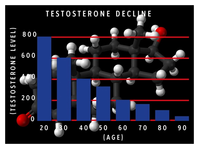 normal testosterone levels by age