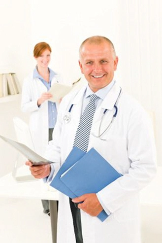 medical doctor team smiling male hold xray xs