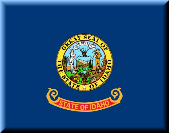 Idaho state flag, medical clinics