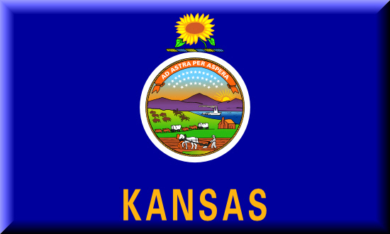 Kansas state flag, blood testing facilities Kansas state flag, medical clinics