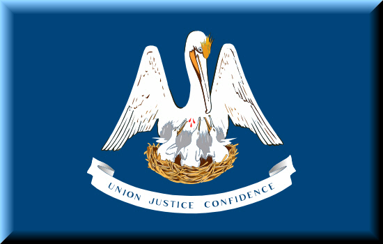 Louisiana state flag, blood testing facilities Louisiana state flag, medical clinics