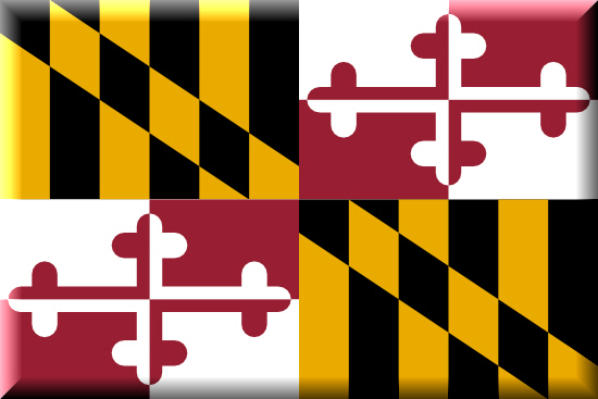 Maryland state flag, blood testing facilities Maryland state flag, medical clinics
