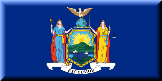 New York state flag, blood testing facilities New York state flag, medical clinics