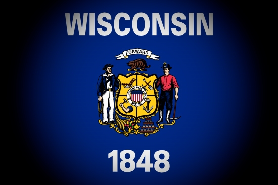 Wisconsin state flag, blood testing facilities Wisconsin state flag, medical clinics