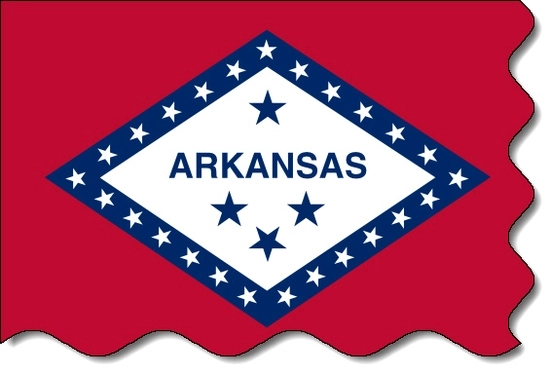 Arkansas state flag, medical clinics