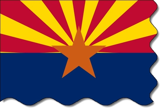 Arizona state flag, medical clinics