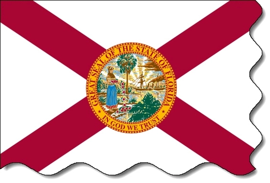 Florida state flag, medical clinics