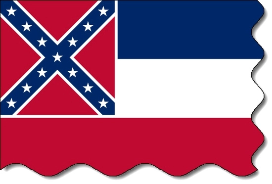 Mississippi state flag, medical clinics