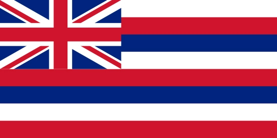 Hawaii state flag, medical clinics