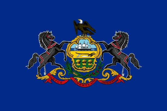 Pennsylvania state flag, blood testing facilities Pennsylvania state flag, medical clinics