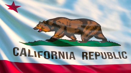 California state flag, blood testing facilities California state flag, medical clinics