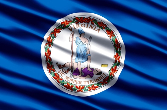 Virginia state flag, blood testing facilities Virginia state flag, medical clinics