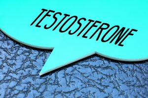Blue testosterone sign 300x200