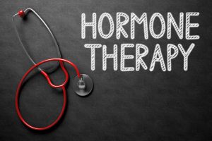 Hormone therapy written on the blackboard 300x200