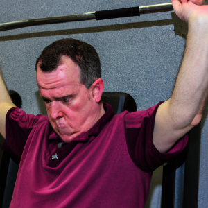 a professional appealing image of a caucasian man or woman exercising in a gym 883 300x300