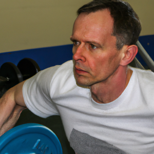 a professional appealing image of a caucasian man or woman exercising in a gym 976 1 300x300