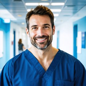 doctor, romania,age 42,hair chestnut,eyes brown, 424